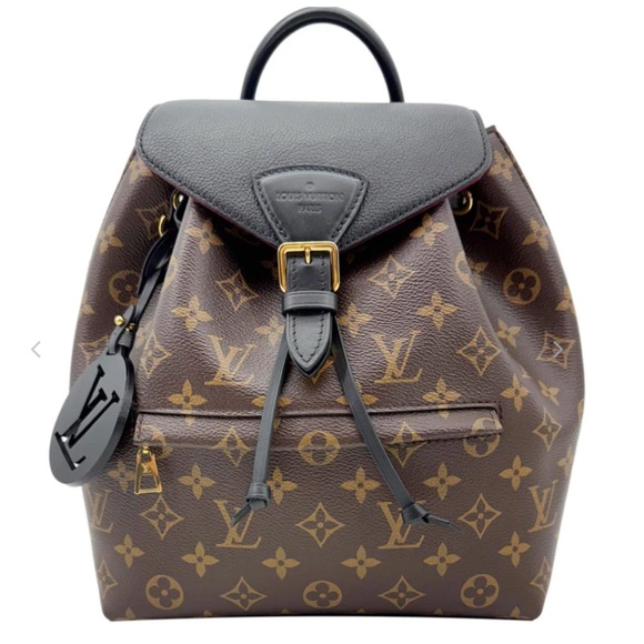Louis Vuitton Montsouris NM Backpack Monogram Canvas / Noir - Picture 1 of 12